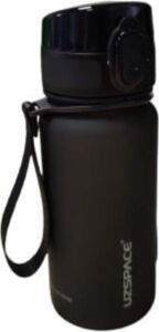 Uzspace Miniboy Koleksyion Tritan Su Matarası 350 ml Siyah