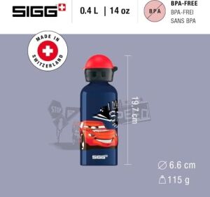 Sıgg Switzerland 8563.00  Cars Speed 0.4 Lt Çocuk Matarası