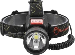 LED Sensörlü Şarjlı Kafa Feneri LCD Ekranlı 30W Güçlü Işık