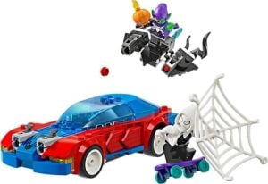 | Örümcek Adam Yarış Arabası ve Venom Green Goblin 76279 – 7 Yaş ve Üzeri Kız ve Erkek Çocuklar Için Spidey Minifigürü Içeren Oyuncak Yapım Seti, Doğum Günü Hediyesi Fikri (227 Parça)