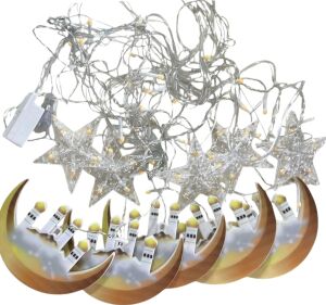 Ramazan Hilal ve Yıldız LED Işık 3 Metre Enerji Tasarruflu A++