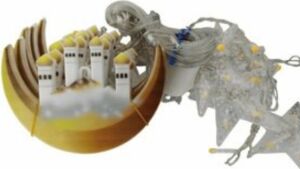 Ramazan Hilal ve Yıldız LED Işık 3 Metre Enerji Tasarruflu A++