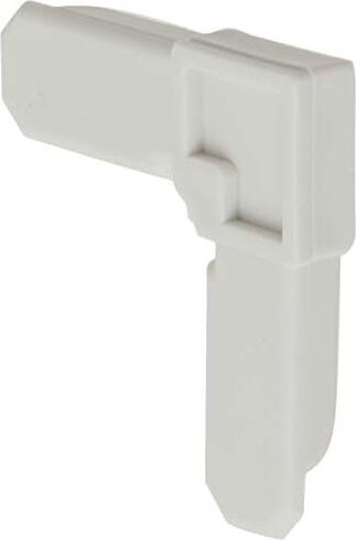 Prime Line MP7729 – 50 SCREEN Çerçeve Köşe, 5/16 x 3/4 inç, Beyaz Plastik, 50 adet