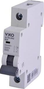 4VTB-1B25 Otomatik Sigorta 4,5ka B Tipi 1 Kutup 25A