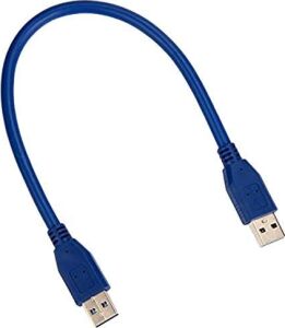 4955 USB 3.0 Erkek Erkek 30 cm HDD Harddisk Bağlantu Uzatma Kablosu, 0.3m