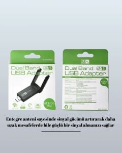 AC1200 USB Wifi Adaptör
