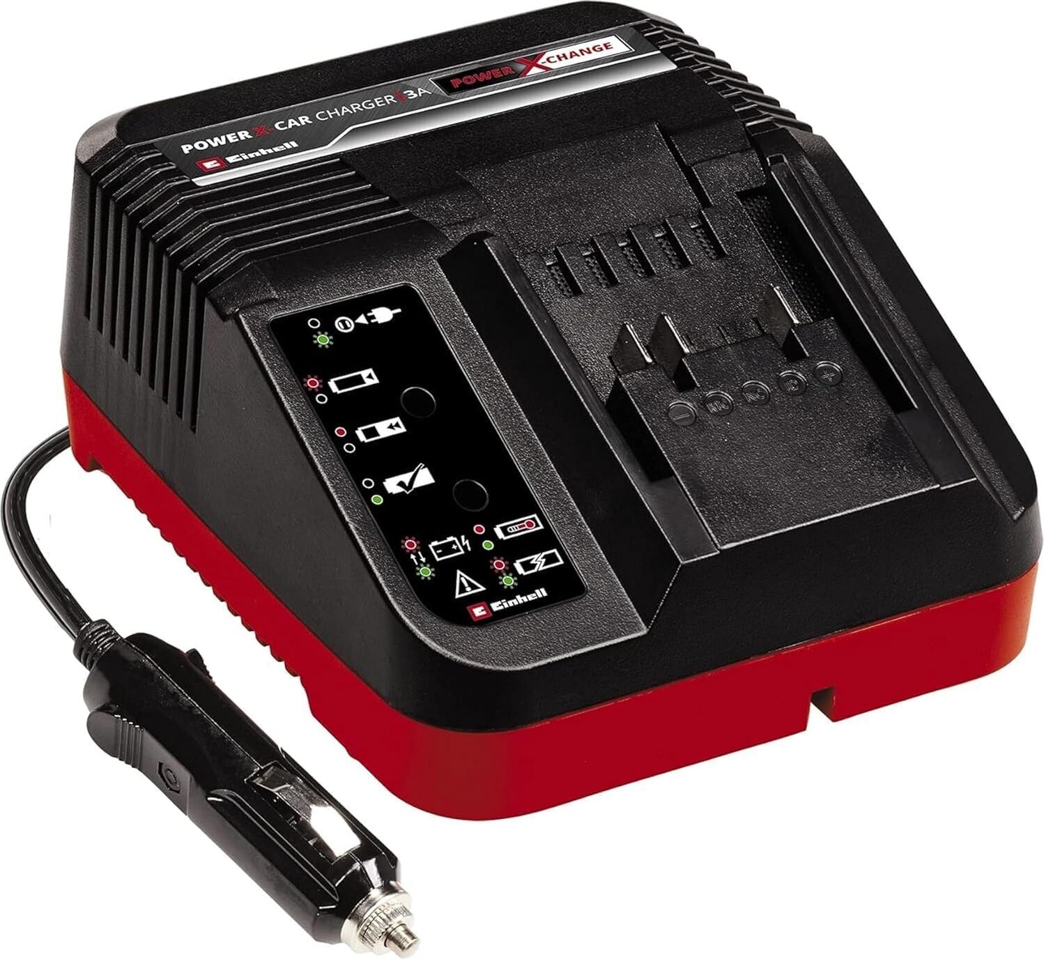 Orijinal Şarj Cihazı Power X-Car Charger 3A Power X-Change (Li-Ion, 18 V, 12 V Soket, Sürekli Akü Takibi ve Akıllı Şarj Yönetimi, 7'li LED Gösterge) - 4512113
