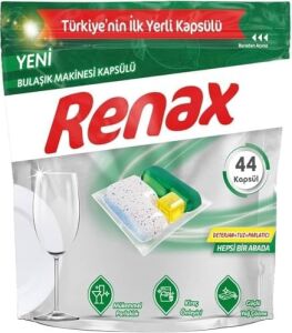 Bulaşık Makinesi Kapsül Deterjanı 44 Adet