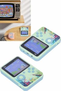 Game Box Oyun Konsolu 500 Retro Oyunlu Mini Taşınabilir 3 Inç