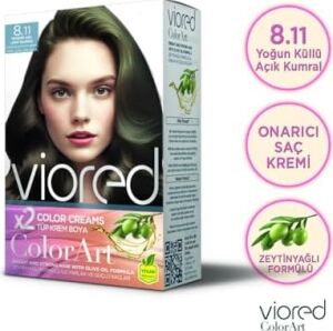 Set Saç Boyası 8.11 Yoğun Küllü Açık Kumral