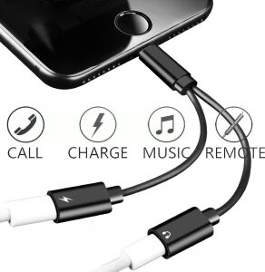 Lightning Kulaklık Şarj Çoklayıcı Çevirici Dönüştürücü Adaptör