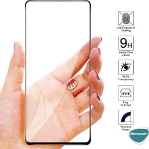Honor 600 5g Için Tam Kaplayan Temperli Cam Ekran Koruyucu Siyah