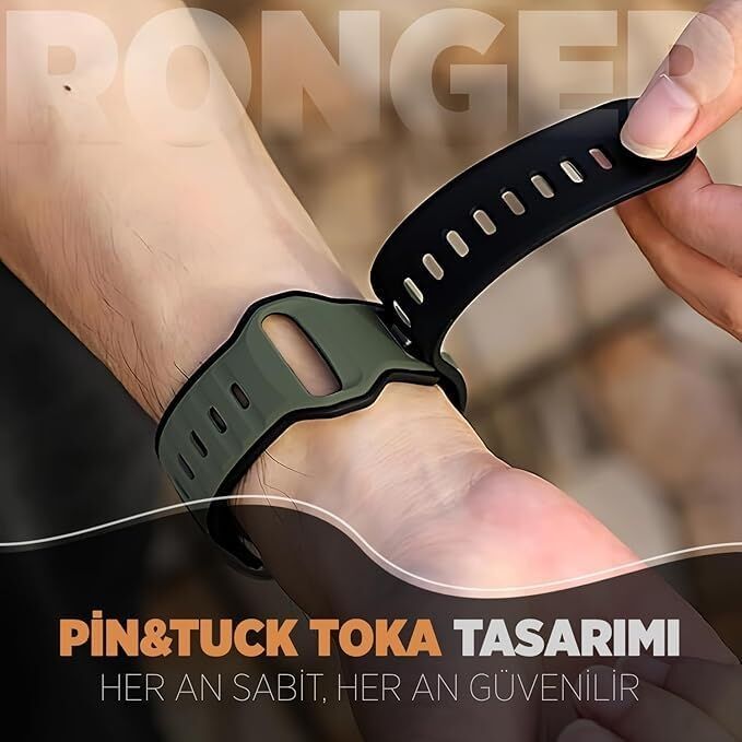 ile Uyumlu Dynamic Loop 22MM Kordon Gt6/gt6 Pro/gt5/gt5 Pro/gt4/gt3/gt3 Pro/gt2/gt2 Pro 46MM Için Pin-And-Tuck Toka Gt6 Pro Kordonu Yumuşak Doku Çift Renk Gt6 Kordon