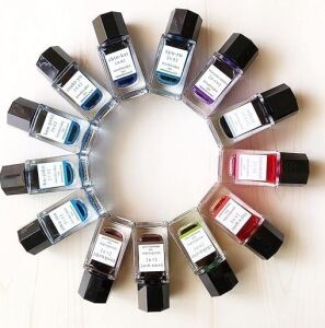 Pılot Ink Iroshızuku - 3 Bottles 15 ml Mavi Ajısaı
