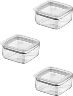 VP-327 Sude Kare 3X350 ml Saklama Kabı (8), Şeffaf