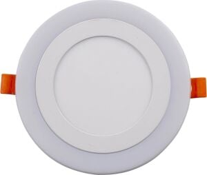 1 Adet Noas YL11 0600 Sıva Altı 6+3W 3 Fonksiyonlu Yuvarlak LED Spot 6500K Beyaz+Mavi