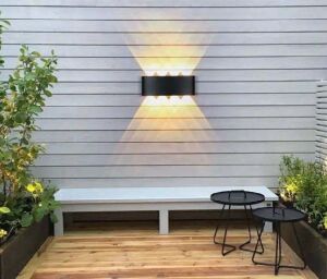 Cata Ct 8013 15W Dış Mekan LED Aplik Amber