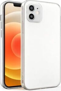 Apple iPhone 12 ile Uyumlu Kılıf Şeffaf Silikon Kamera Korumalı 3D