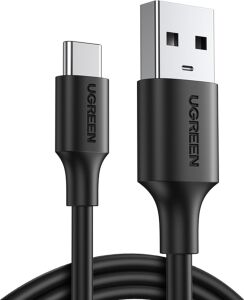 Usb-A & Usb-C Şarj ve Data Kablosu, 2 Metre, Siyah