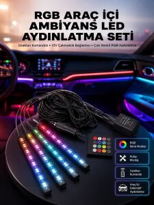 Yüksek Parlaklık Ayarlı Rgb LED Ekran Kayan Yazı ve Grafik Destekli Esnek Panel