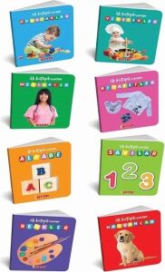 2090 Dıytoy, Ilk Kütüphanem-Ilk Sözcükler 8'li Mini Kitap Seti