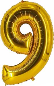 Folyo 9 Rakam Balon