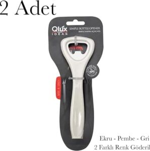 2 Adet Açacak Şişe Açacağı Metal Aksam Paslanmaz Çeliktir 2 Farklı Renk Gönderilir