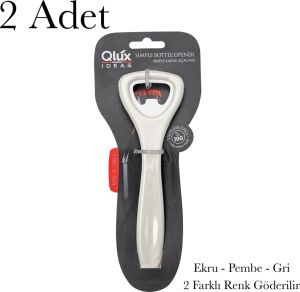 2 Adet Açacak Şişe Açacağı Metal Aksam Paslanmaz Çeliktir 2 Farklı Renk Gönderilir