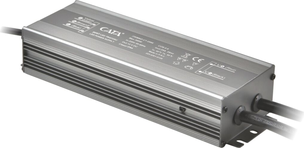1 Adet Cata Ct 2595 Dış Mekan 25A Şerit LED Trafosu 12V 300W