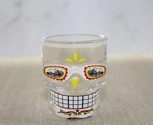 Istanbul Temalı Cam Kurukafa Shot Bardak