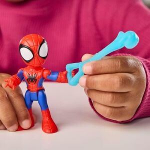Spidey And His Amazing Spidey Copter, 7,6 cm Oyuncak Araçlı Aksiyon Figürü