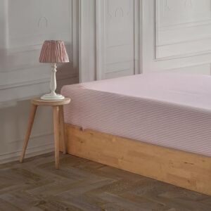 Soley | Mix & Match | Oriana |%100 Pamuklu Tek Kişilik 160 x 240 Çarşaf Pembe