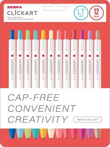 Zebra Clıckart Market Pen Lt 12 Lı Set