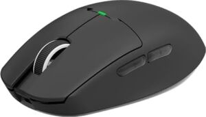 Aıgo GM80 Siyah Kablosuz Gaming Mouse – 12000 Dpı, PAW3311 Sensör, Ultra Hafif 48G, 3 Modlu Bağlantı (Kablolu, 2.4g, Bluetooth)