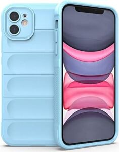iPhone 11 Kılıf - Bonic Parmak Izi Bırakmayan, Içi Kadife Yumuşak Sıvı Silikon, Sert Kamera Koruyuculu, Darbeye Karşı Dayanıklı - Apple iPhone 11 Uyumlu