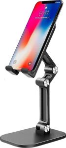 Plastik Ayarlanabilir Kaydırmaz Taban Telefon Tablet Standı