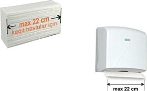 Vialli K2B Z Katlı Kağıt Havlu Dispenseri Siyah