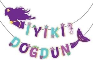 Deniz Kızı 3D Banner M16