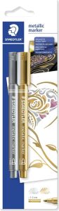 8323S Bk2 Metalik Markör 2'li Set