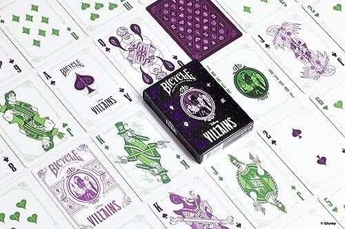 Villains Oyun Kartları – Yeşil Veya Mor | Poker, Kaykay, Koleksiyoncular ve Hayranları Için