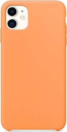 Apple iPhone 11 (6.1'') Için Kılıf Liquid Lansman Silikon Papaya [iphone 11 ile Uyumlu Kılıf - ]