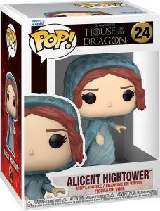 Pop Television: Of The Dragon – Alicent Hightower (Teal Cloak), Oyuncak Figür