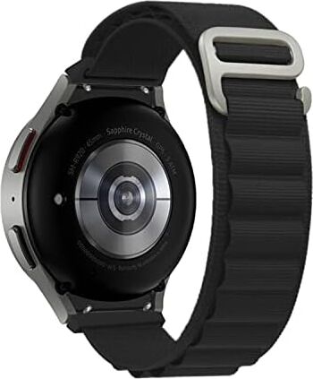 Galaxy Watch 6 40MM Için Kordon Alpine Loop Siyah