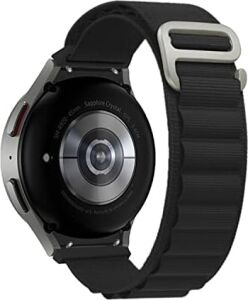 Galaxy Watch 6 40MM Için Kordon Alpine Loop Siyah