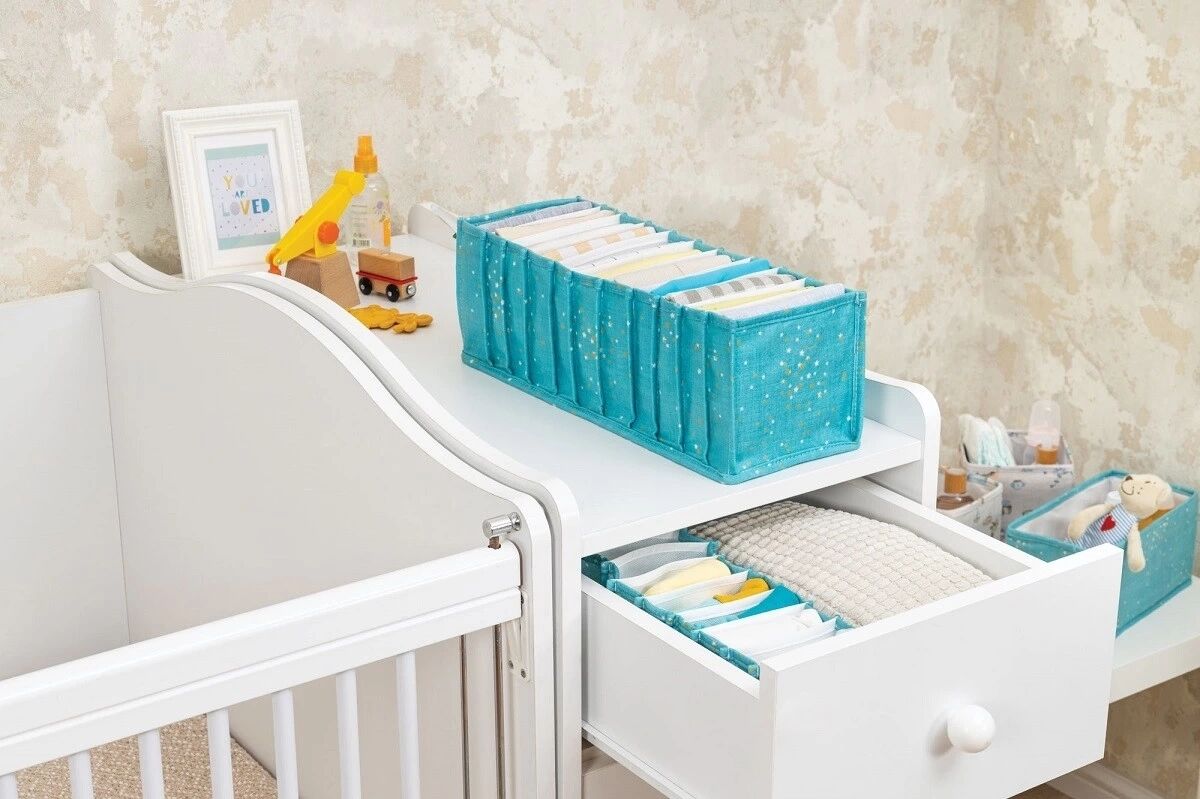 Baby Akordiyon Organizer Çekmece Düzenleyici Medium (Yeşil) - 04096