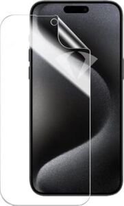 iPhone 13/14/13 PRO/16E/17E Kırılmaz Garantili Ekran Koruyucu, Anti-Statik Toz Engelleyici, Flex Darbe Emici Ekran Filmi, Kılıf Dostu, Kristal Netlik - Kırılmaz Film