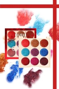 9 Renk Glitter Diamond Far Paleti - 2'li Set