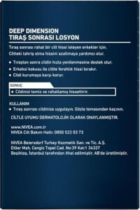 Men Erkek Deep Tıraş Sonrası Losyon 100 Ml,nemlendirici,tahrişe ve Kurumaya Karşı Koruma,yenileyici