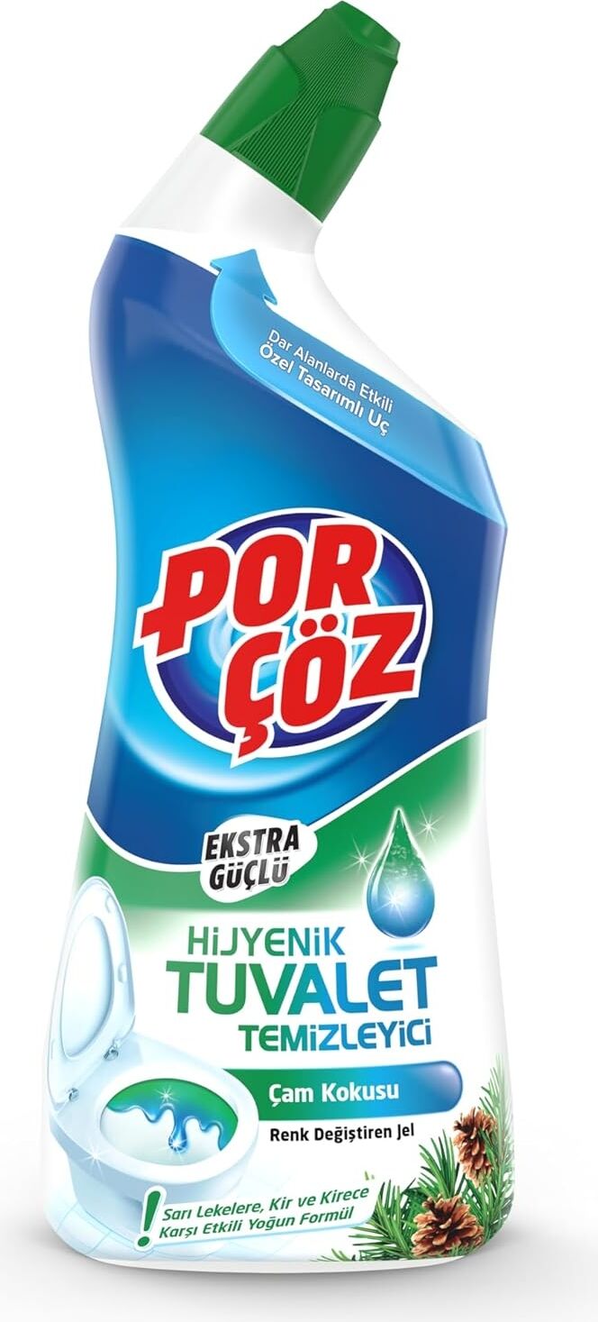Tuvalet Temizleyici Jel Ekstra Güçlü Çam Kokulu 750 ml