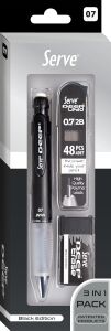 Klm & Sılgı & Mın 0,7mm Sıyah